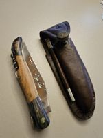 Laguiole Jagdmesser Taschenmesser mit Etui