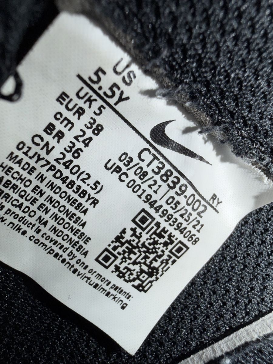 Nike Scarpe da uomo: Nike Air Force 1 Black White Sneakers – Usato da Gränichen venduto da Domsiiiii 4