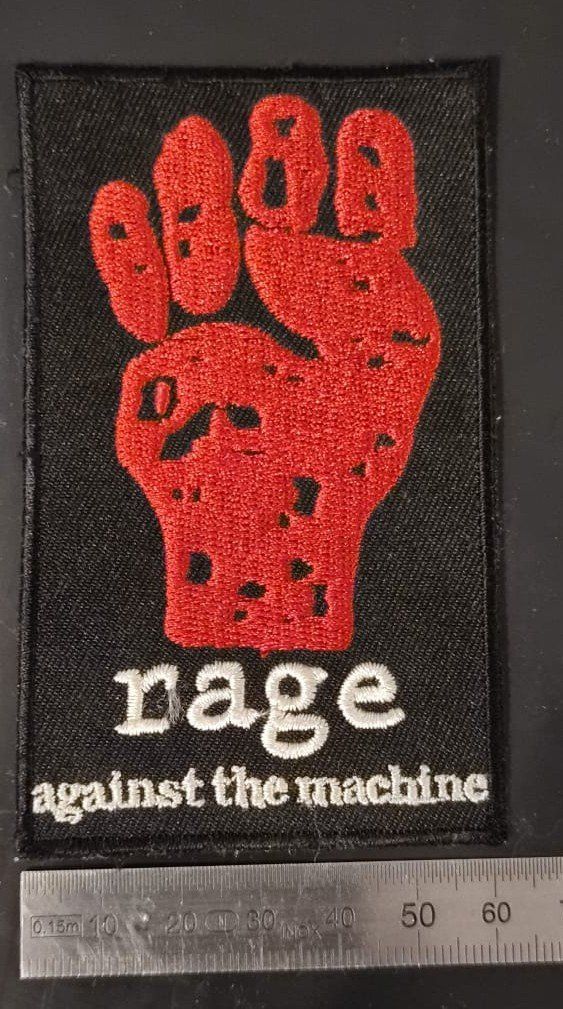 Plaquettes & Badges: patch "Rage against the machine" – D'occasion à Genève par CRDNX