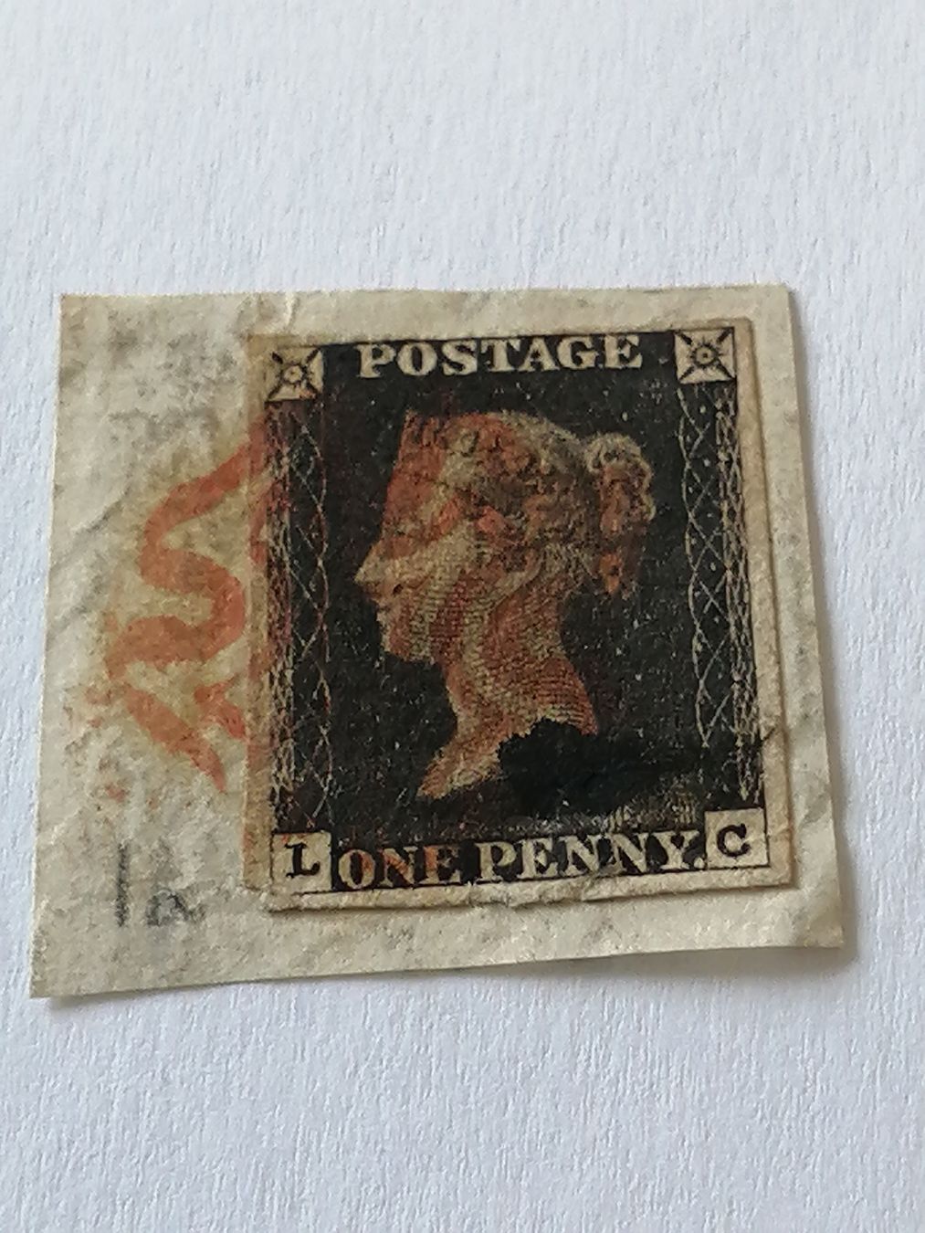 Tutti i francobolli: One Penny Black 1840, Platte 1a – Usato da Happerswil venduto da tschergi