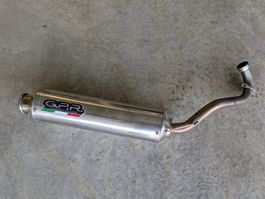G.P.R. Auspuff Gilera Runner VXR 180 inkl. EG-Beiblatt