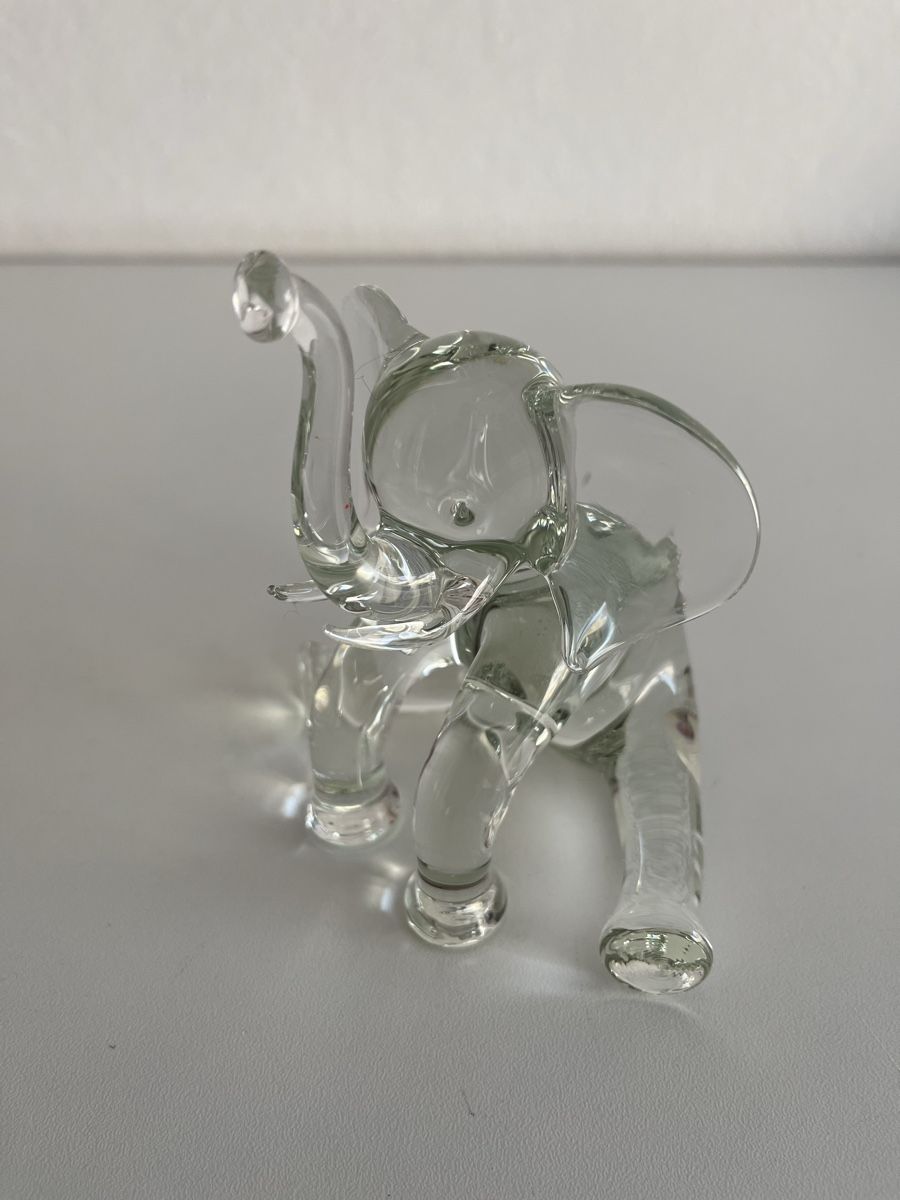 Sculture & Statue: Vintage Elefant aus Glas – Usato da Wetzikon ZH venduto da seli03