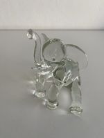 Vintage Elefant aus Glas