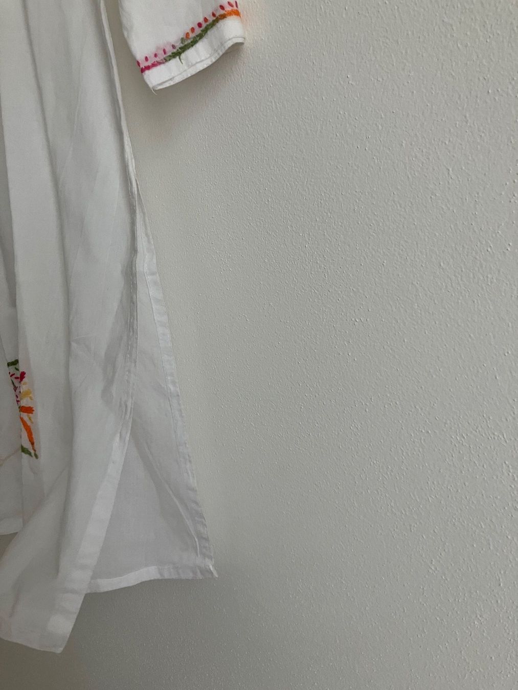 Tuniken: Gestickte Tunique, Grösse S, aus Baumwolle – Gebraucht aus Zürich von Janakpur 4