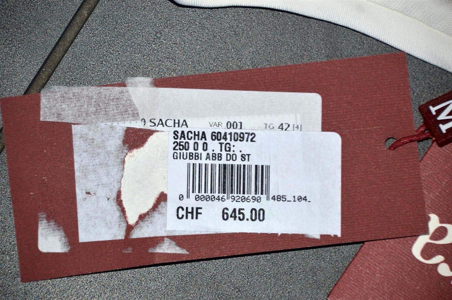 Max Mara Vestes: Jacke / Veste Max Mara . 40/42 – Neuf (Voir description) à Collonges par Auganien 2