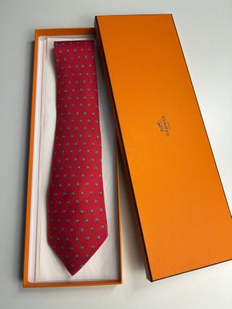 Hermès Schnecken Krawatte