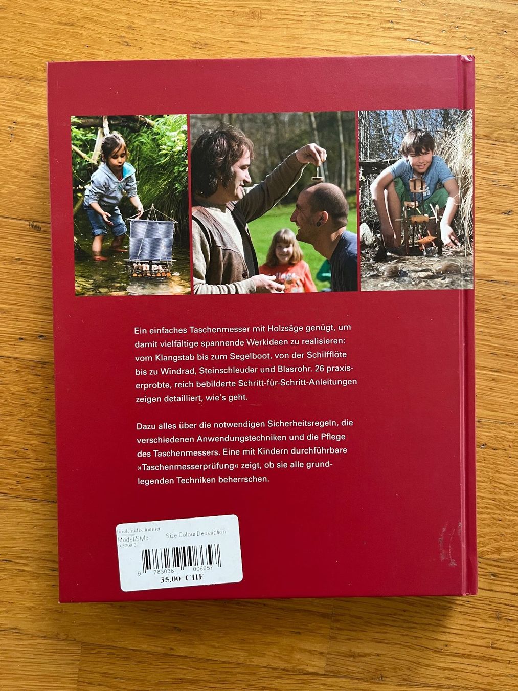 Livres: Buch - Werken mit dem Taschenmesser – D'occasion à Kreuzlingen par zwergli05 1