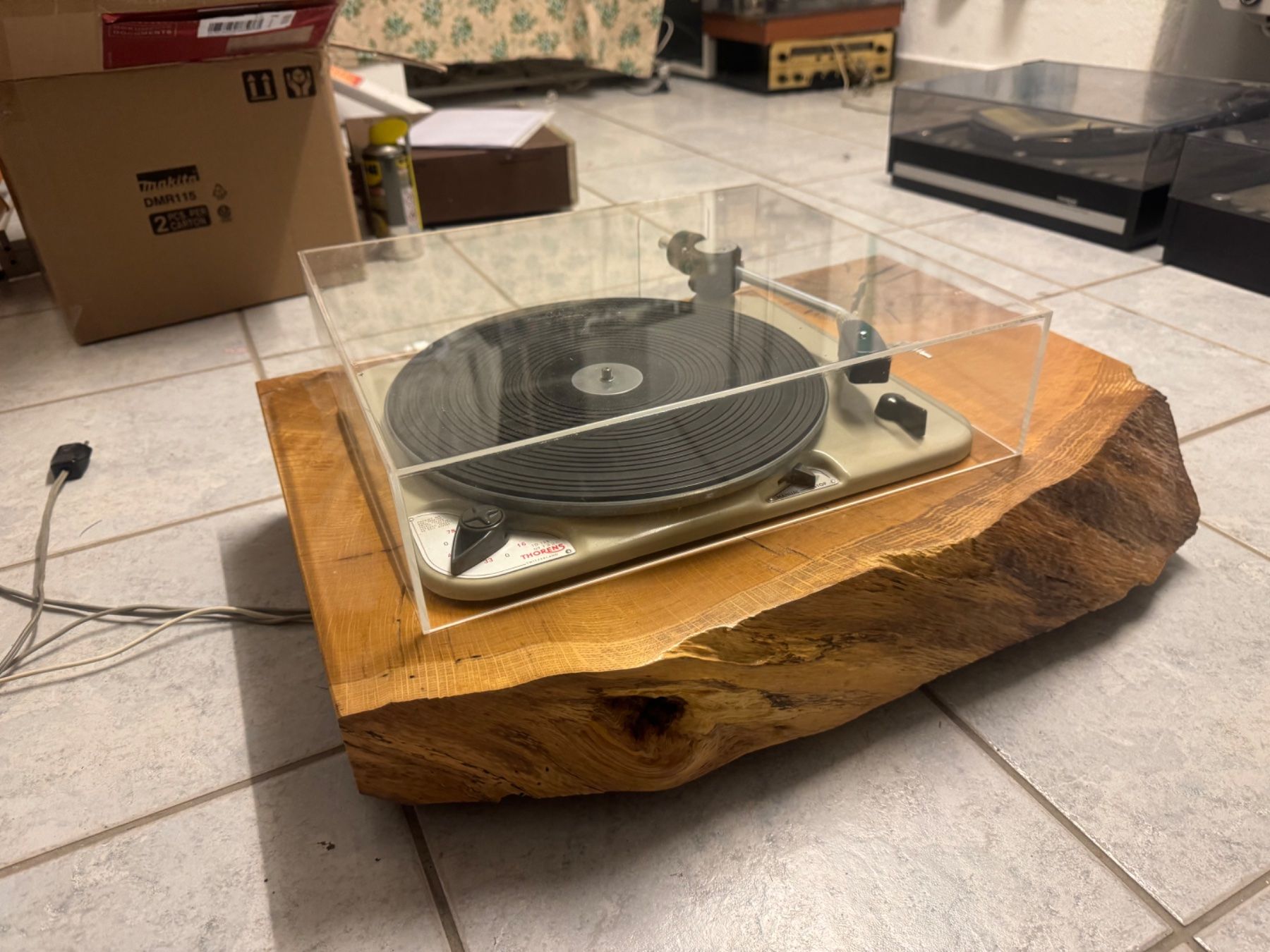 Thorens Giradischi: Thorens TD 135-ein,Vintage,Retro,feiner Klang – Usato da Trimbach venduto da SABO-61 7