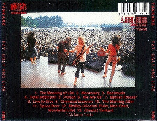 CDs: Tankard – Fat, Ugly & Live – Gebraucht aus Gingins von Demonseed 1
