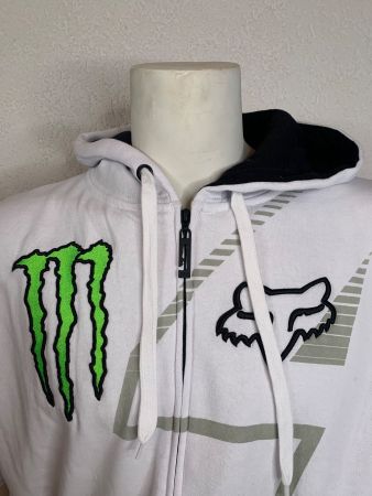 Fox Monster Energy Pullover mit Kapuze Grösse X-Large