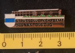 Pin Strassenverkehrsamt Kanton Zug Metall