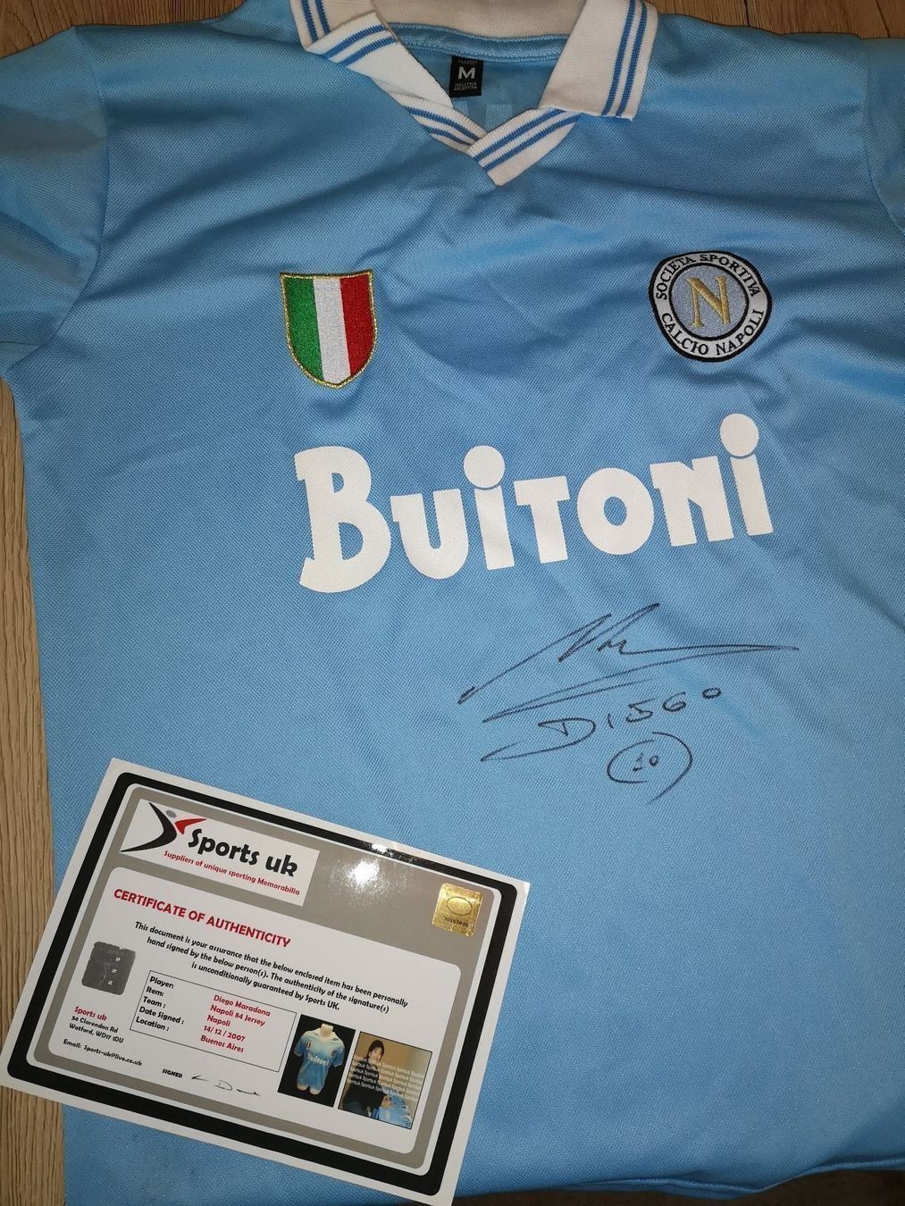 Canottiere & Pantaloni: maradona shirt ssc napoli – Nuovo (secondo la descrizione) da Schöftland venduto da magicX01