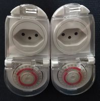 2er Set Zeitschaltuhren für Innen & aussen - Neuwertig