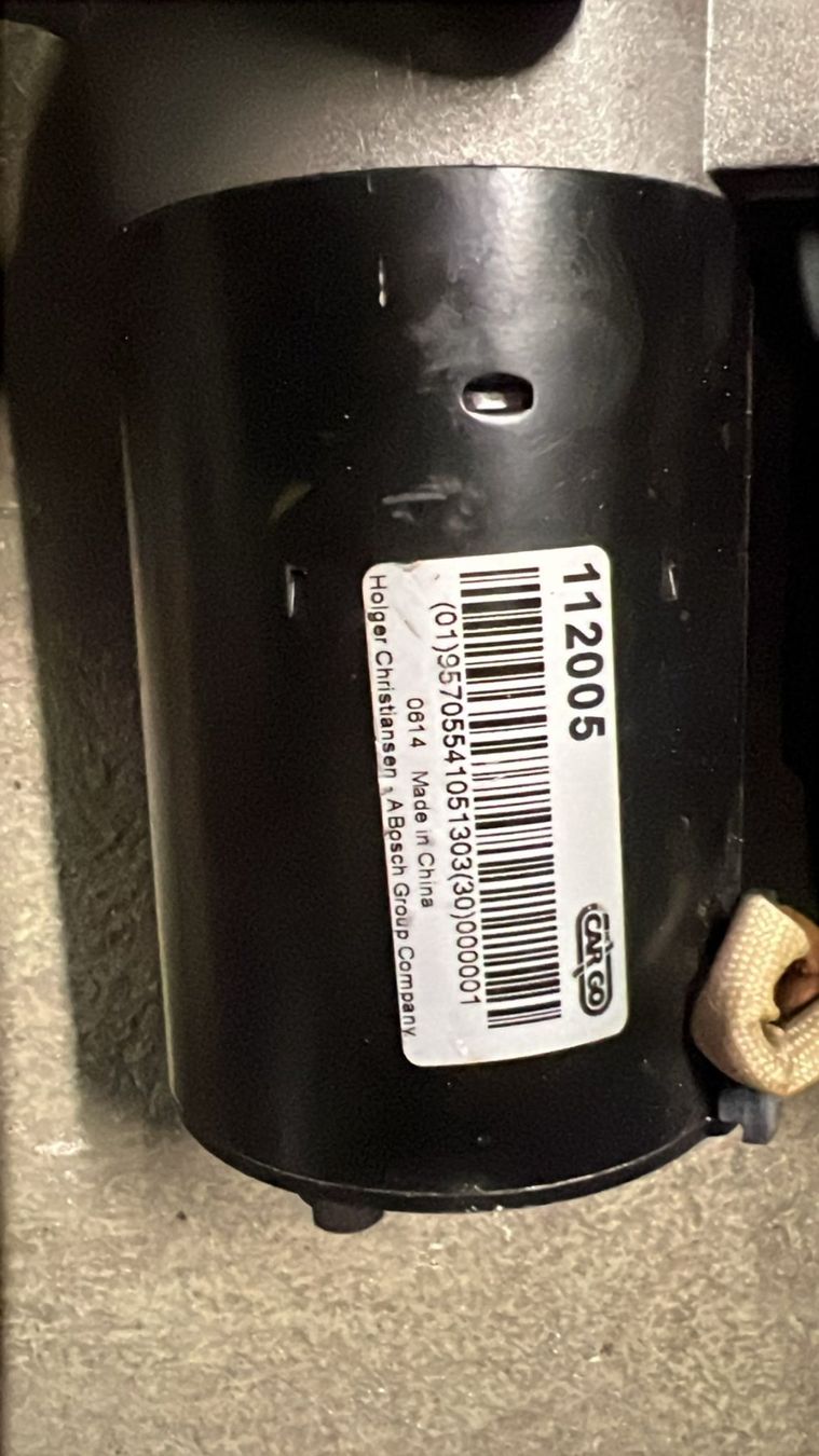 Tutti pezzi di ricambio auto: Anlasser – Usato da Bilten venduto da Porsche037 2