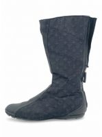 Louis Vuitton Monogram Mini Lin Stiefel EU 36.5 Schwarz