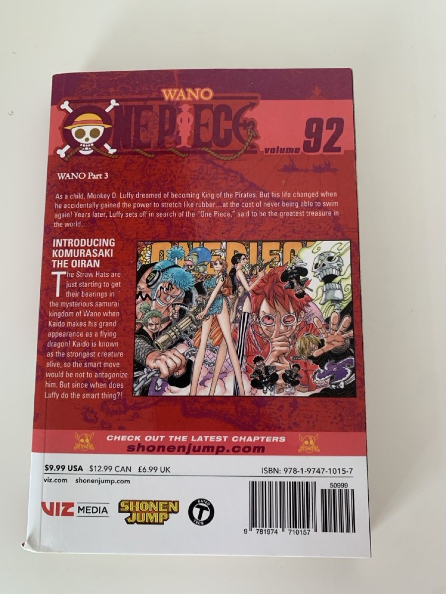 Comics: One Piece Volume 92 (ENG) – Gebraucht aus Viganello von Matteo_Cacciatore 1