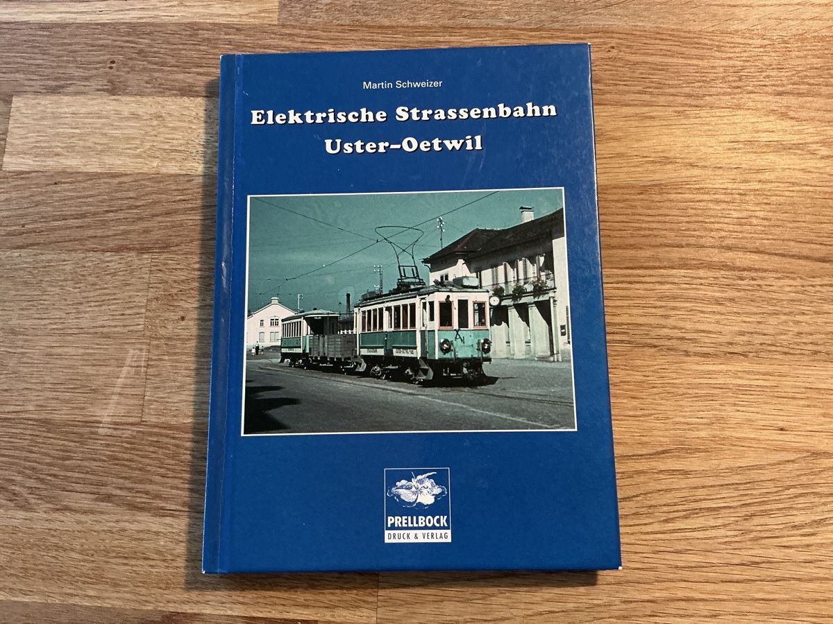 Libri: Buch: Elektrische Strassenbahn Uster-Oetwil  – Usato da Ebmatingen venduto da Toeggeli