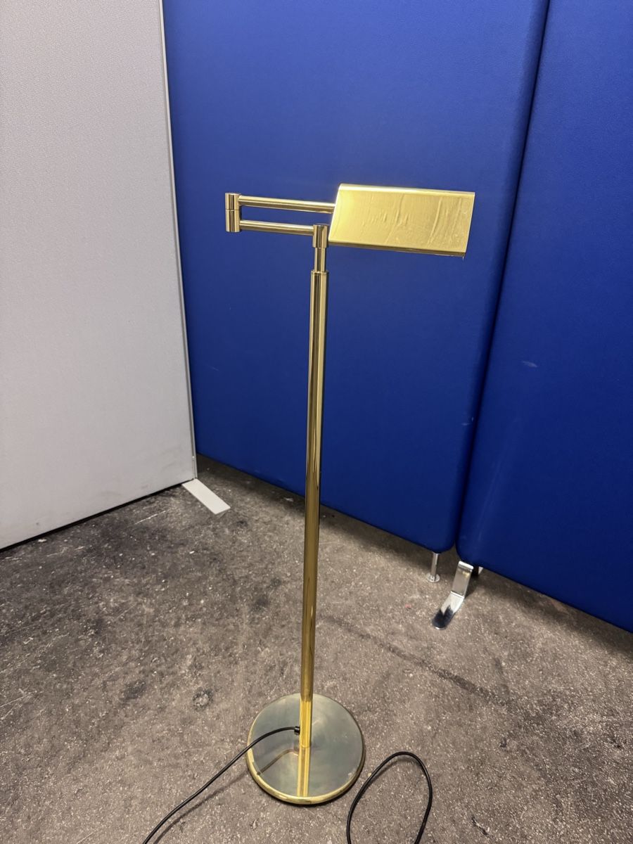 Lampade: Messing Stehlampe verstellbar – Usato da Bern venduto da samryan 2