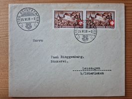CH-Brief aus 1939 mit STempel Eidg.Schützenfest gem. Bilder