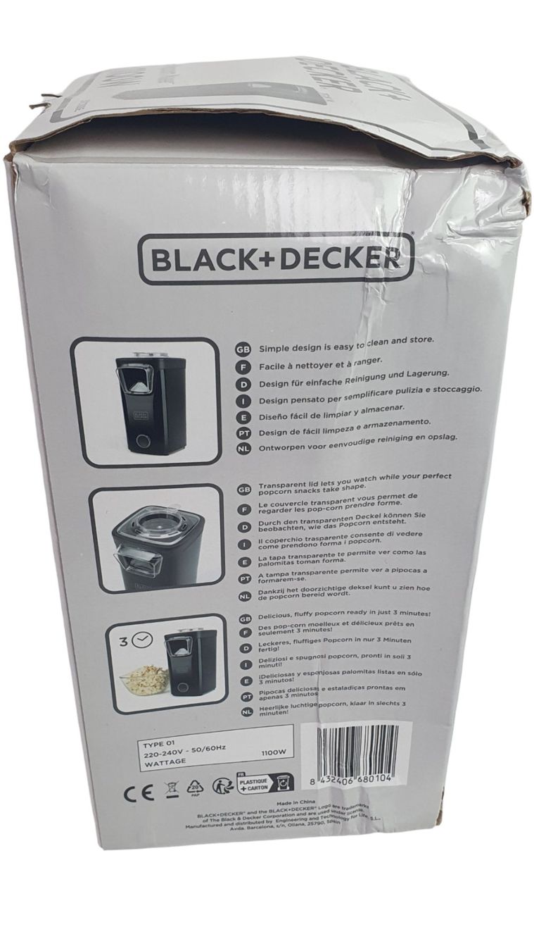Küchengeräte: BLACK+DECKER Popcorn Maker – Gebraucht aus Wangen b. Olten von Restwert_Wangen 2