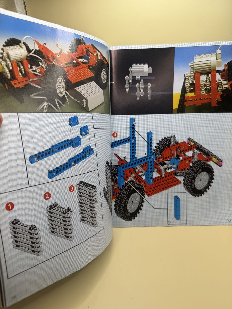 Lego Kit di costruzioni: LEGO Technic 8888 Expert Builder Idea Book 1980 – Usato da Lausanne venduto da chi_rwy5 6