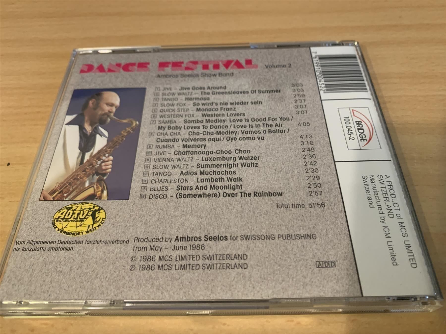 CD: Dance Festival Volume 2 – Usato da Rikon im Tösstal venduto da Alpenmutz 1