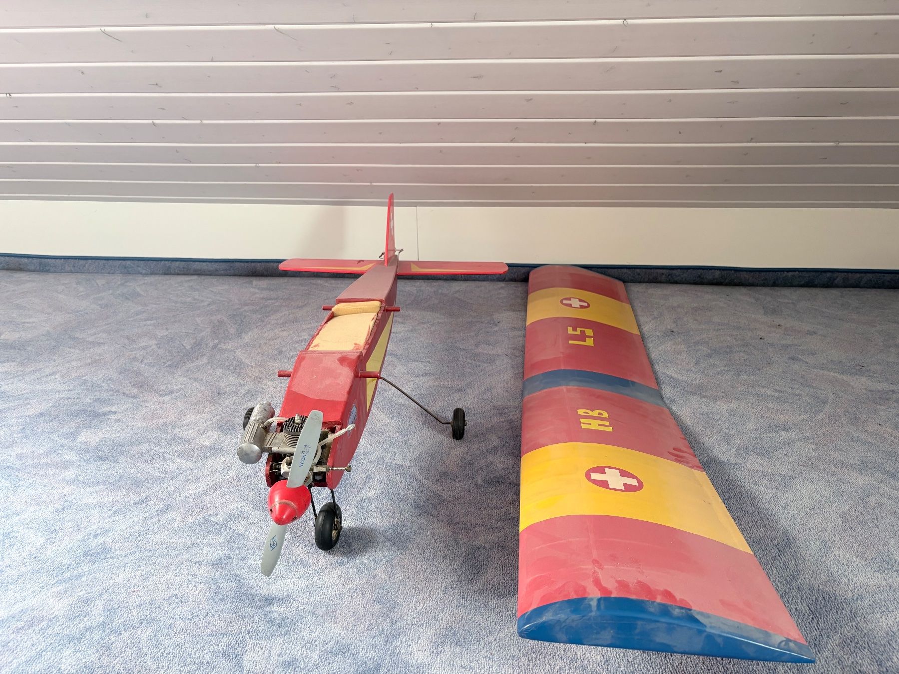 Modellismo RC: Modellflugzeug Trainer – Usato da Sattel venduto da lsc_k62p 1