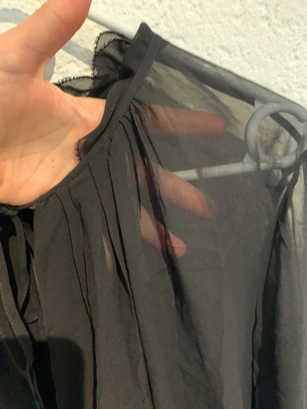 Blusen: DOROTHEE SCHUMACHER Bluse schwarz Gr. M / L – Gebraucht aus Fislisbach von KolibriSecondhand 3