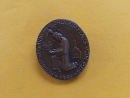 Médaille Bruder Klaus von Flüe Heiligsprechung,  1947
