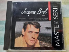 Cd Master Série - Jacques Brel Volume 1
