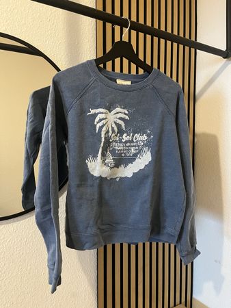 Sweat Sézane bleu Sol-Sol Club taille XS (convient à un S)
