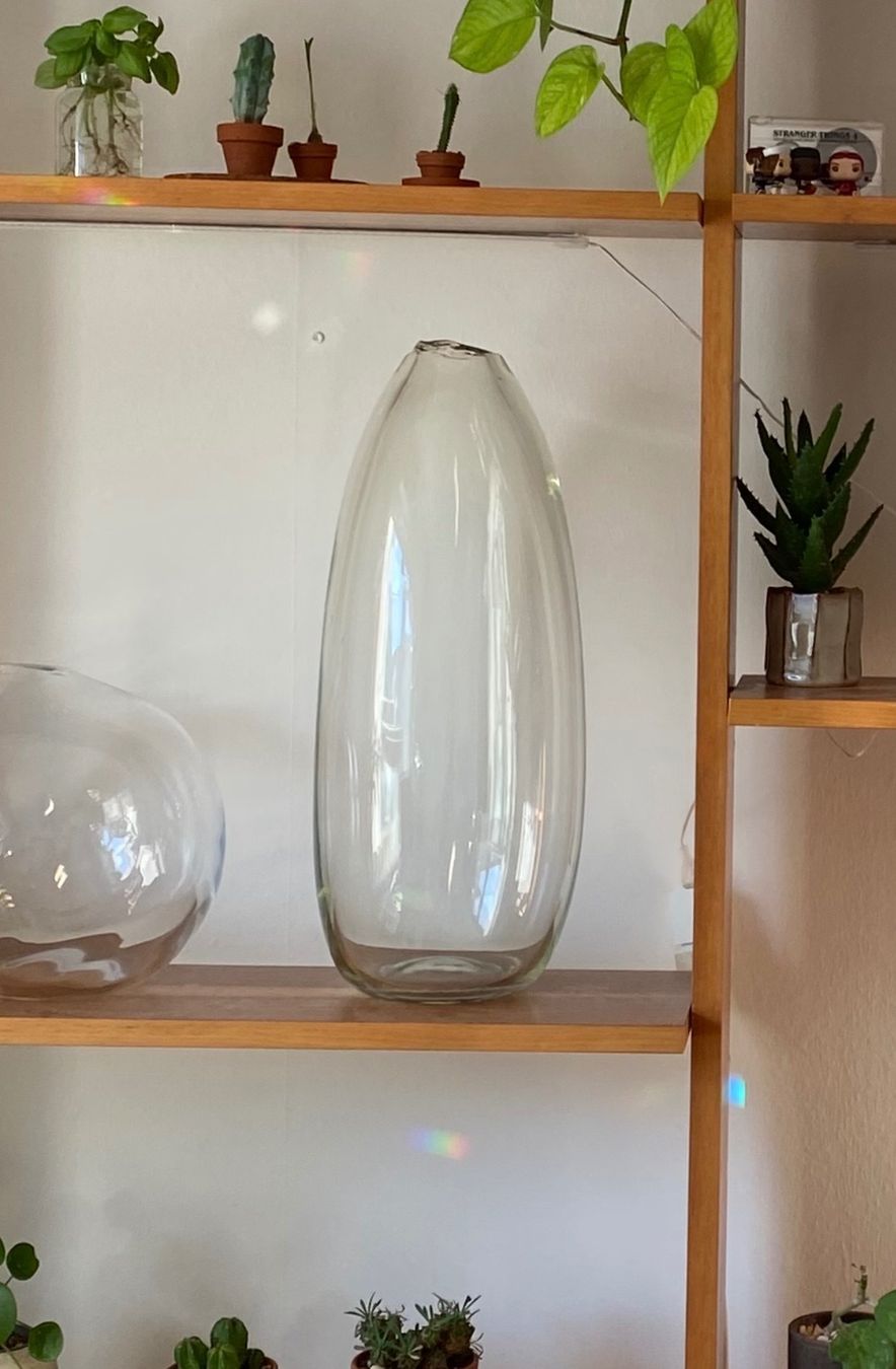 Vasi & Recipienti: Grosse Glasvase - Midcentury - Unique Shape – Usato da Zürich venduto da Sere.05 3