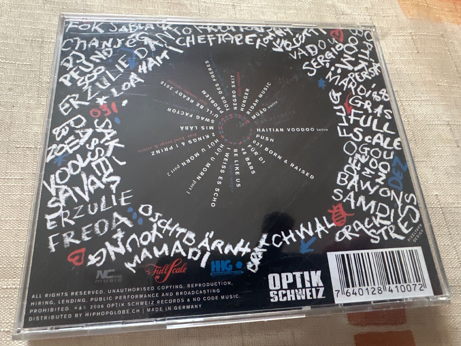 CD: Dezmond Dez - Haitian Voodoo – Usato da Schaffhausen venduto da D-MAC 1