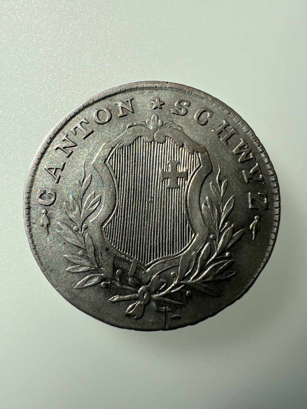 Tutti le monete: Schwyz 4 Batzen 1811 – Usato da Schaffhausen venduto da schatzkiste69