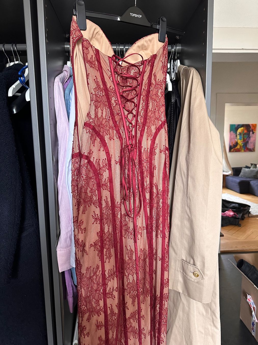 Vestiti: Abendkleid Rot Spitze – Nuovo (secondo la descrizione) da Zürich venduto da Naohmyxraphaela 1
