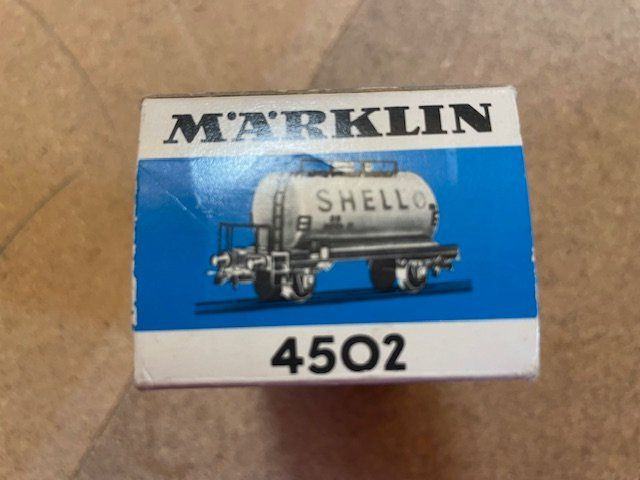 Märklin Modellini di ferrovie: Märkli Kesselwagen "Shell" – Usato da Hagneck venduto da wrangler65 2