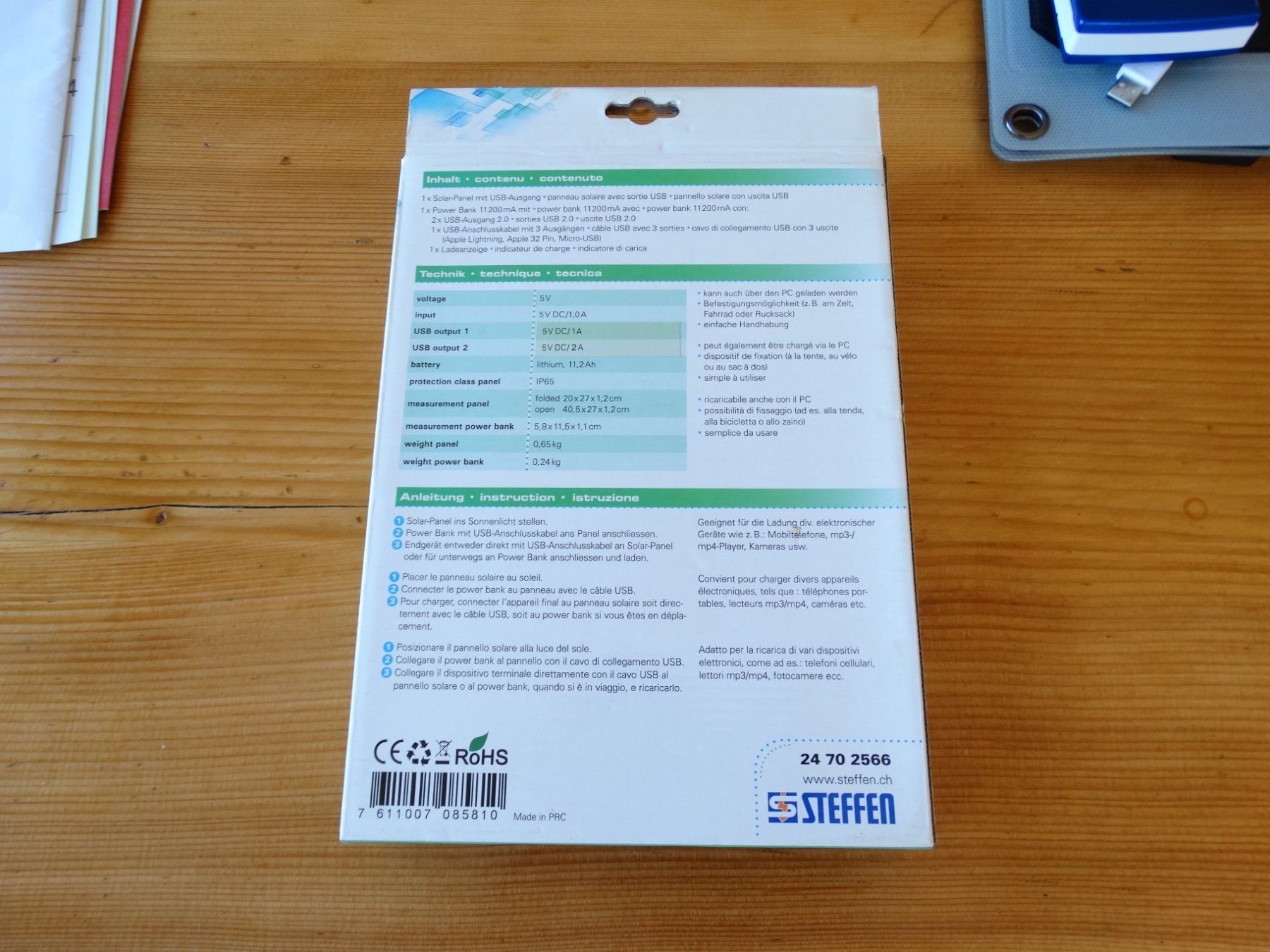 Caricabatterie: Power Bank – Nuovo e nell'imballaggio originale da Lengnau AG venduto da Oskarhuus 2