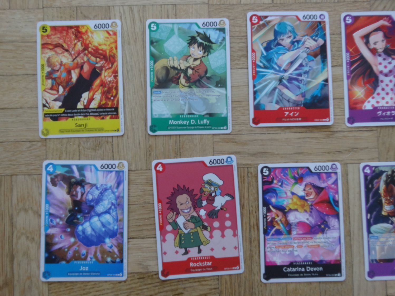 Sammelbilder & Trading cards: Lot 14x    ONE PIECE    CARD GAME   Pas de doublons – Gebraucht aus Romanel-sur-Lausanne von Swift13 3