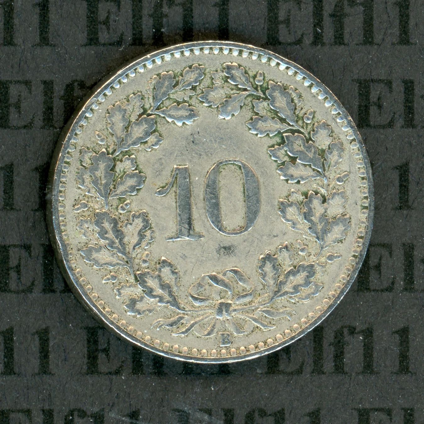 Tutti le monete: CHF___0.10 1931 ss-vz 10 Rappen – Usato da Widnau venduto da Elf11 1
