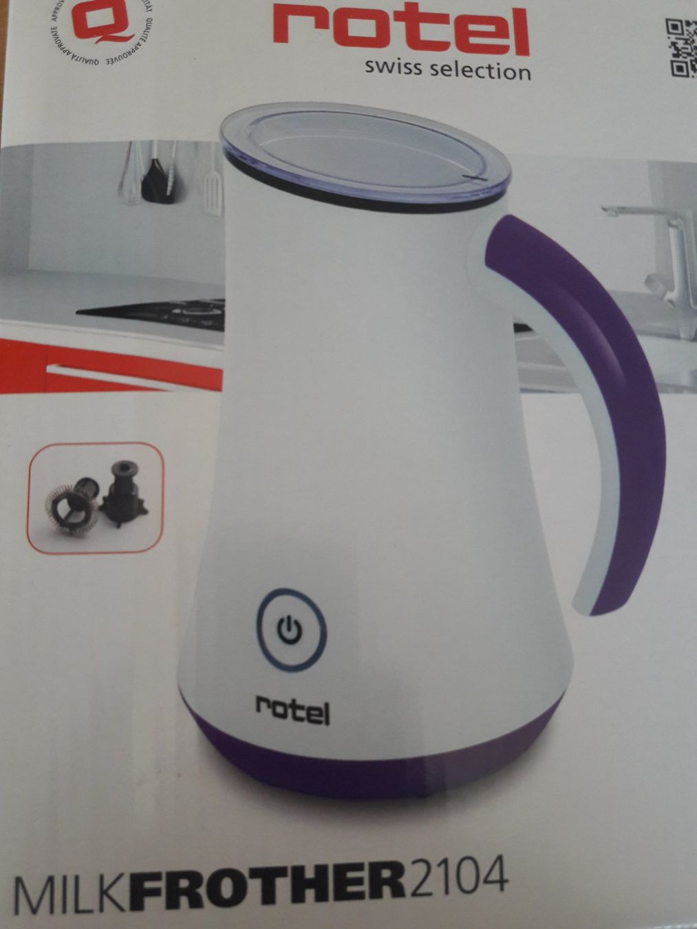 Rotel Elettrodomestici da cucina: Milchschäumer Rotel violett neu Originalverpackt – Nuovo e nell'imballaggio originale da Langenthal venduto da mopeter