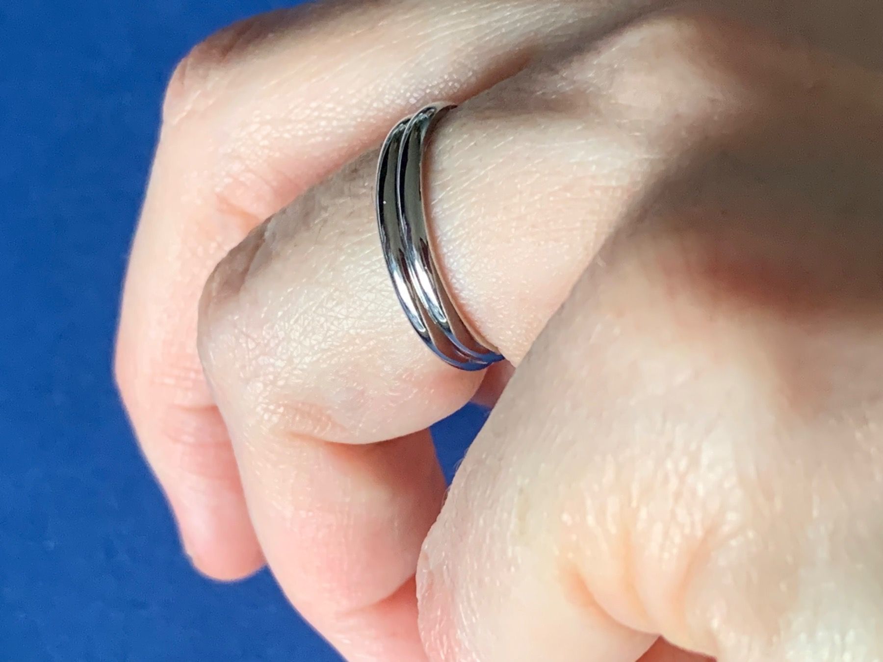 Anelli: 2 Fingerringe silberfarben ultrafein (55) – Nuovo (secondo la descrizione) da Dittingen venduto da Bijoubelle 2