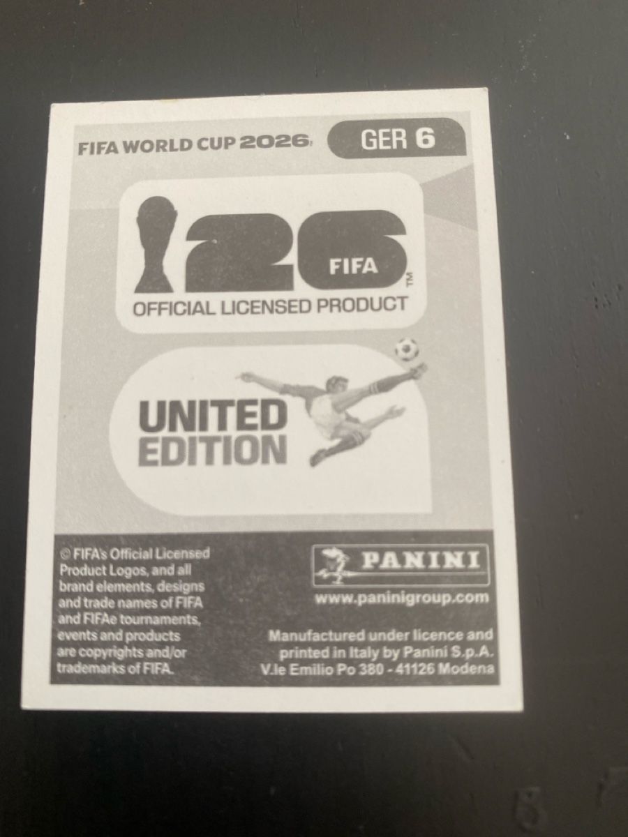 Panini Cartes à collectionner: PANINI GER 6 – D'occasion à Baden par Dunkelheit 1