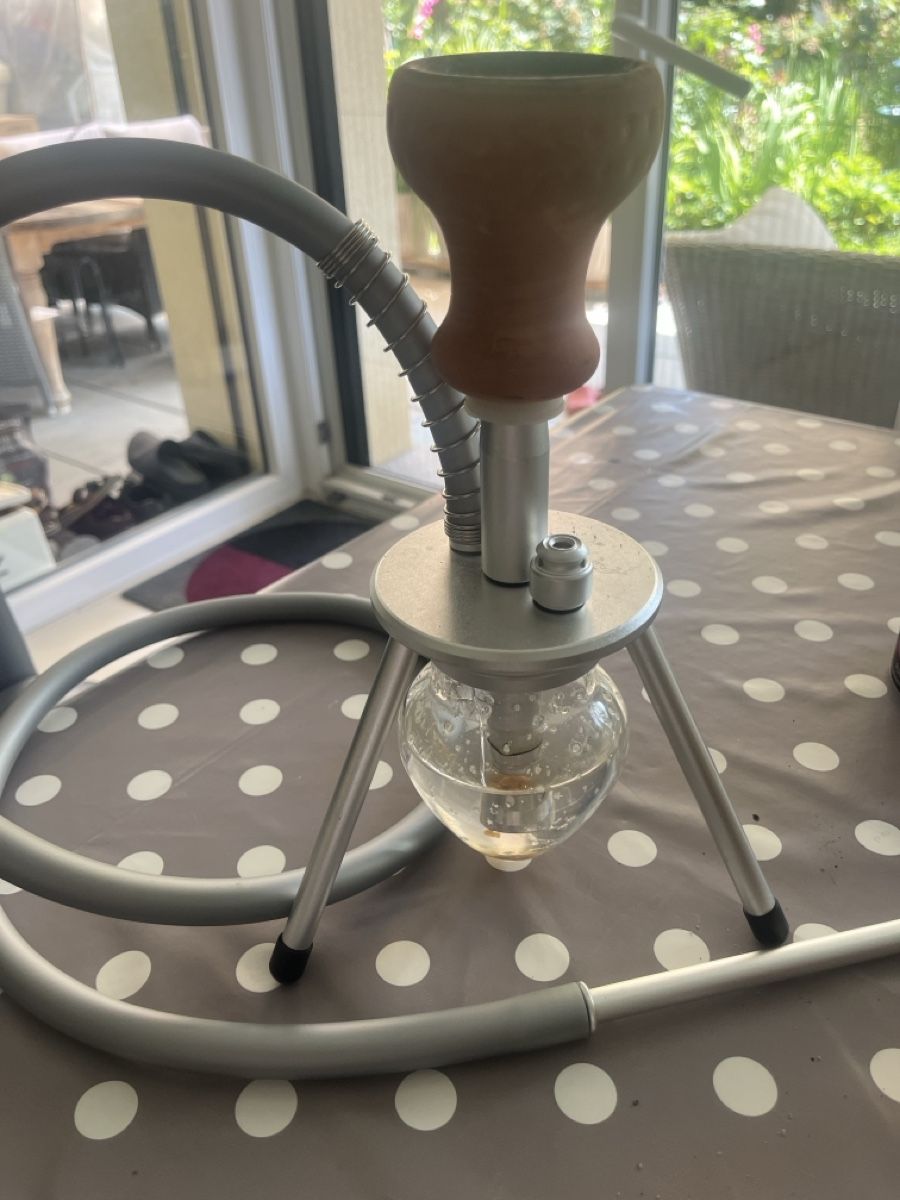 Narguilés: Chicha design aluminium – D'occasion à Noville par Berlusconi55