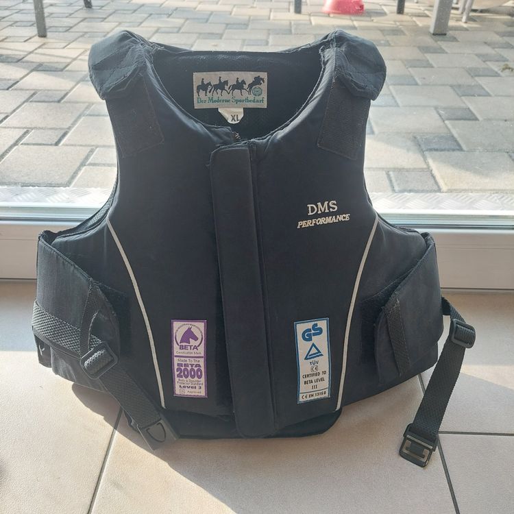 SUNGOOYUE Reitweste Unisex | Stoßdämpfende Schutzweste | Verstellbar Mit Reißverschluss