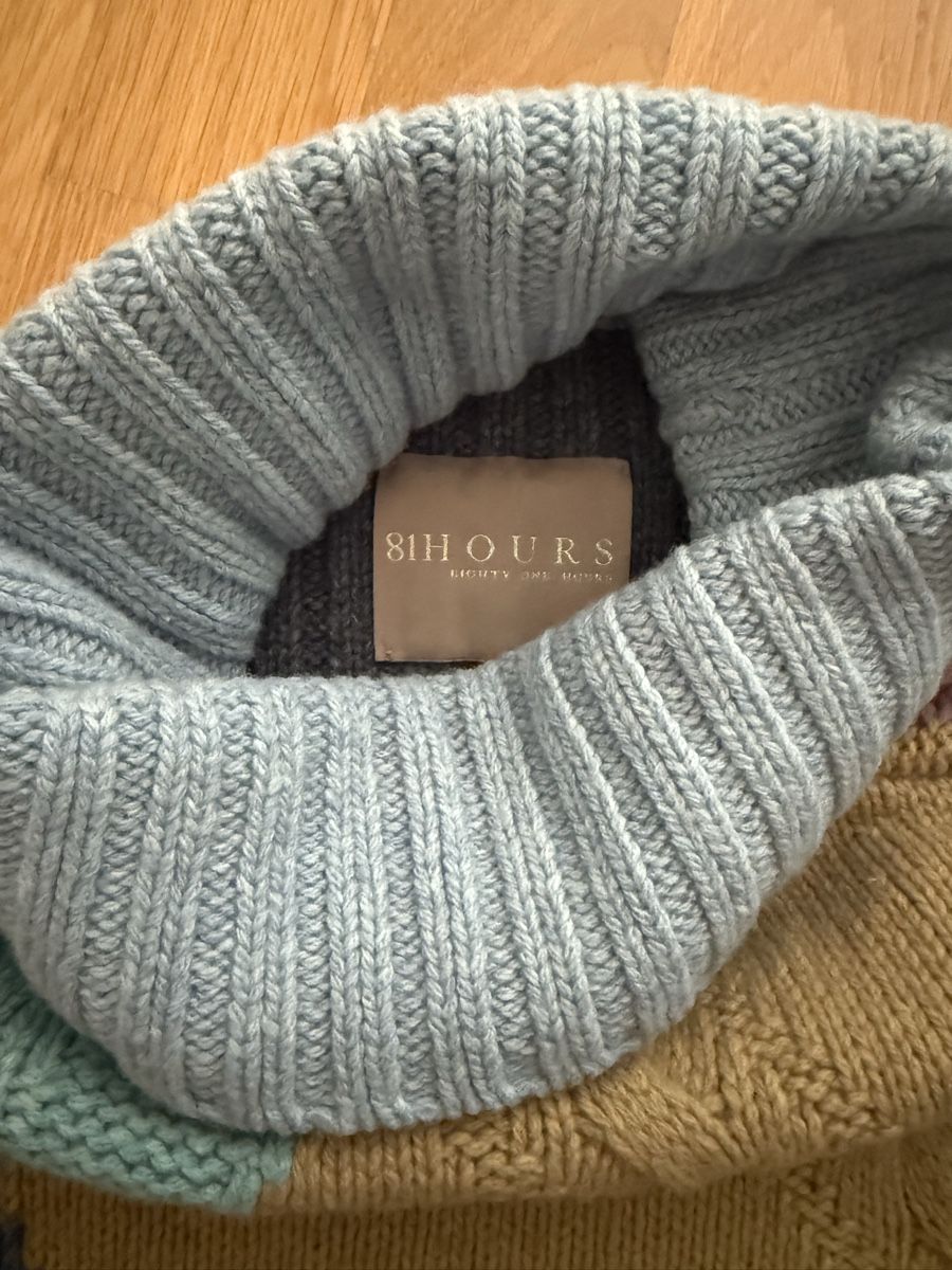 Maglioni & Felpe: Bunter Strickpullover 81 hours NEU Wolle NP über 400.- – Nuovo (secondo la descrizione) da Würenlos venduto da Style_lounge 1