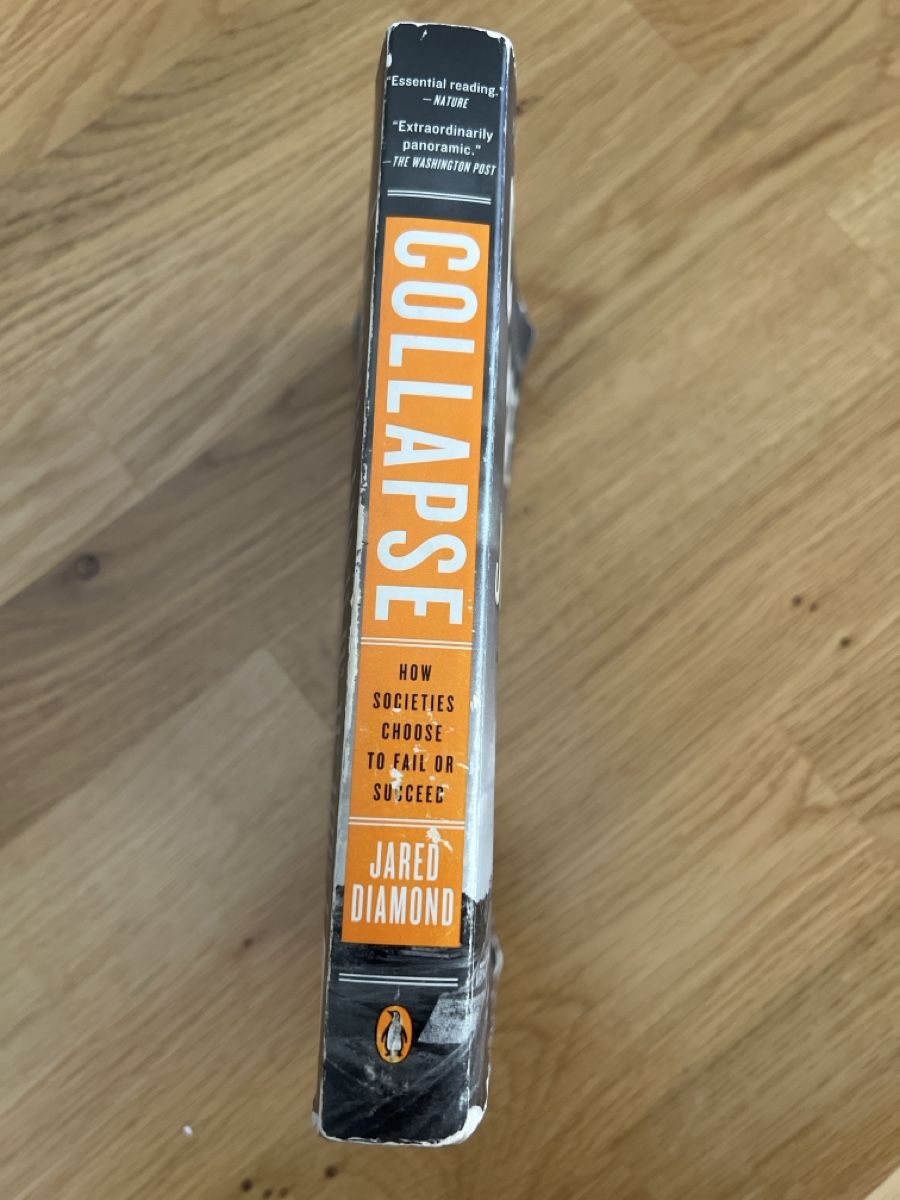 Libri: Jared Diamond - Collapse: Wie Gesellschaften scheitern – Usato da Basel venduto da clembou 2