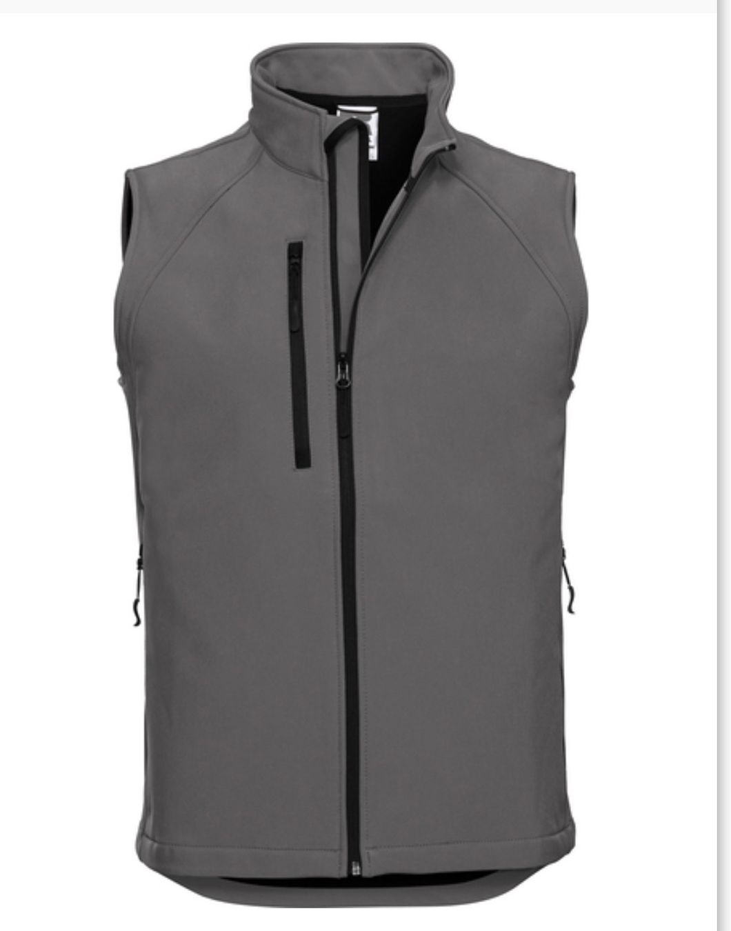 Gilet & Giacche: Russell Softshell Weste, Grau, Grösse M, Neu mit Etikett – Nuovo e nell'imballaggio originale da Altdorf UR venduto da Lilelo82