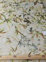 Italienische Bourette Seide 100% 1.50x1.38m Palme lime