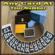 Any Card at your Number