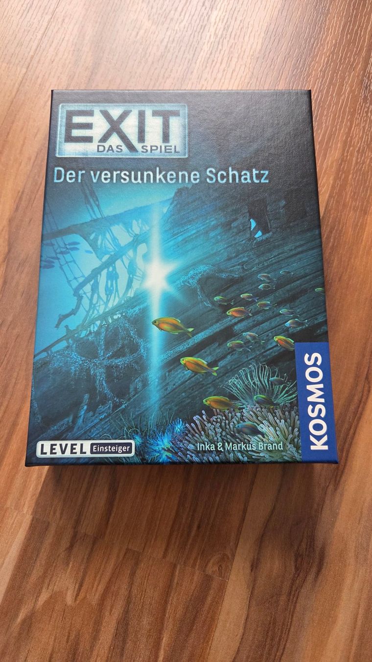 Kosmos Spiele: EXIT - Das Spiel: Der versunkene Schatz - Top Zustand! – Neu und originalverpackt aus Bösingen von Soene91